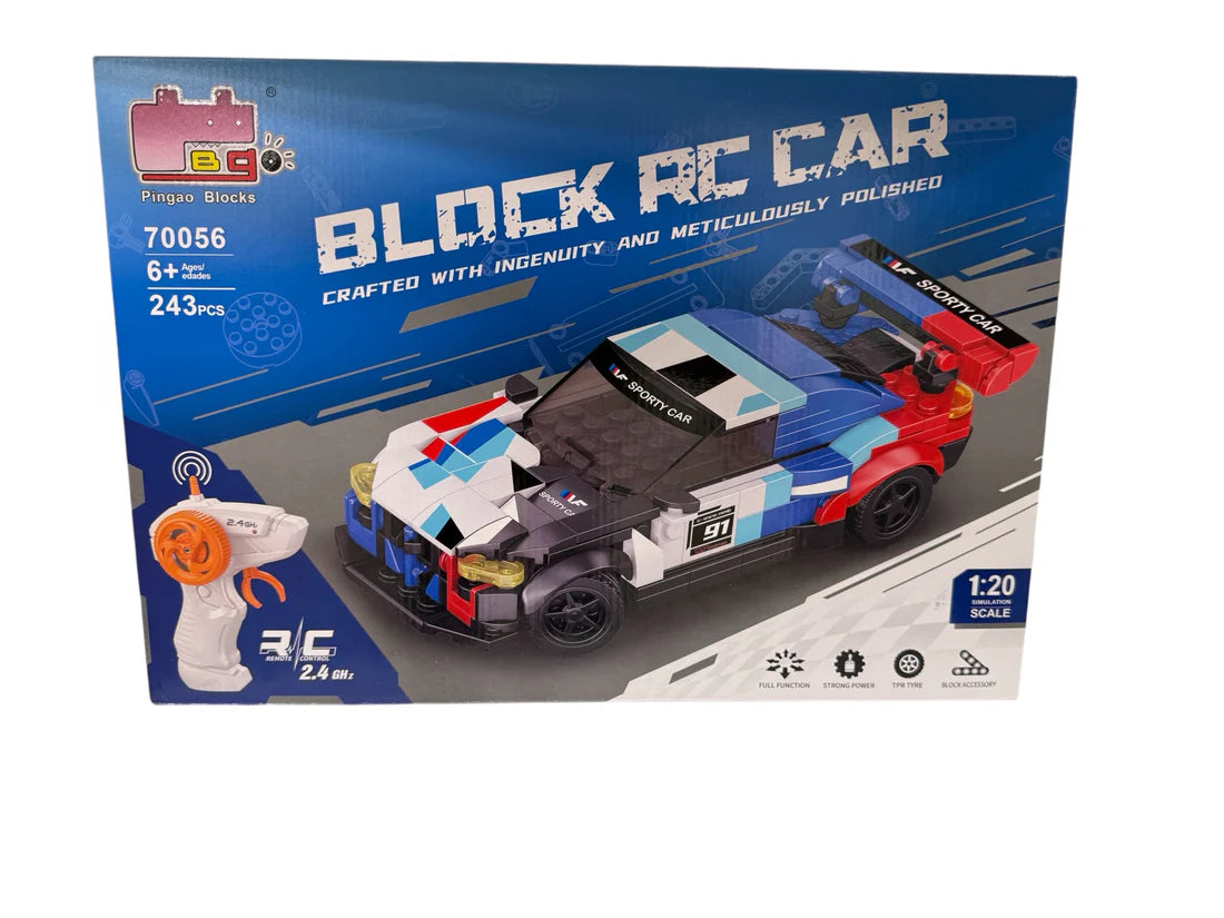 Pingao Blocks – Remote-Controlled Racing Car 1:20 Technic 243pcs