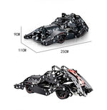 Hot Wheels Batmobile Metal Building Set 8602 – 332 Pieces