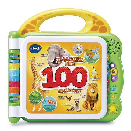 VTech 100 Animals Book – Bilingual English & French