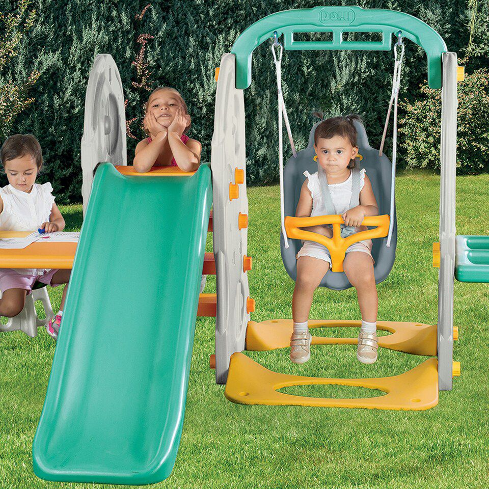 Dolu 7 IN 1 PLAYGROUND GREEN