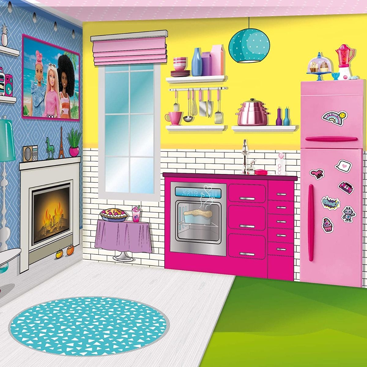 Lisciani Barbie Summer Villa With Doll