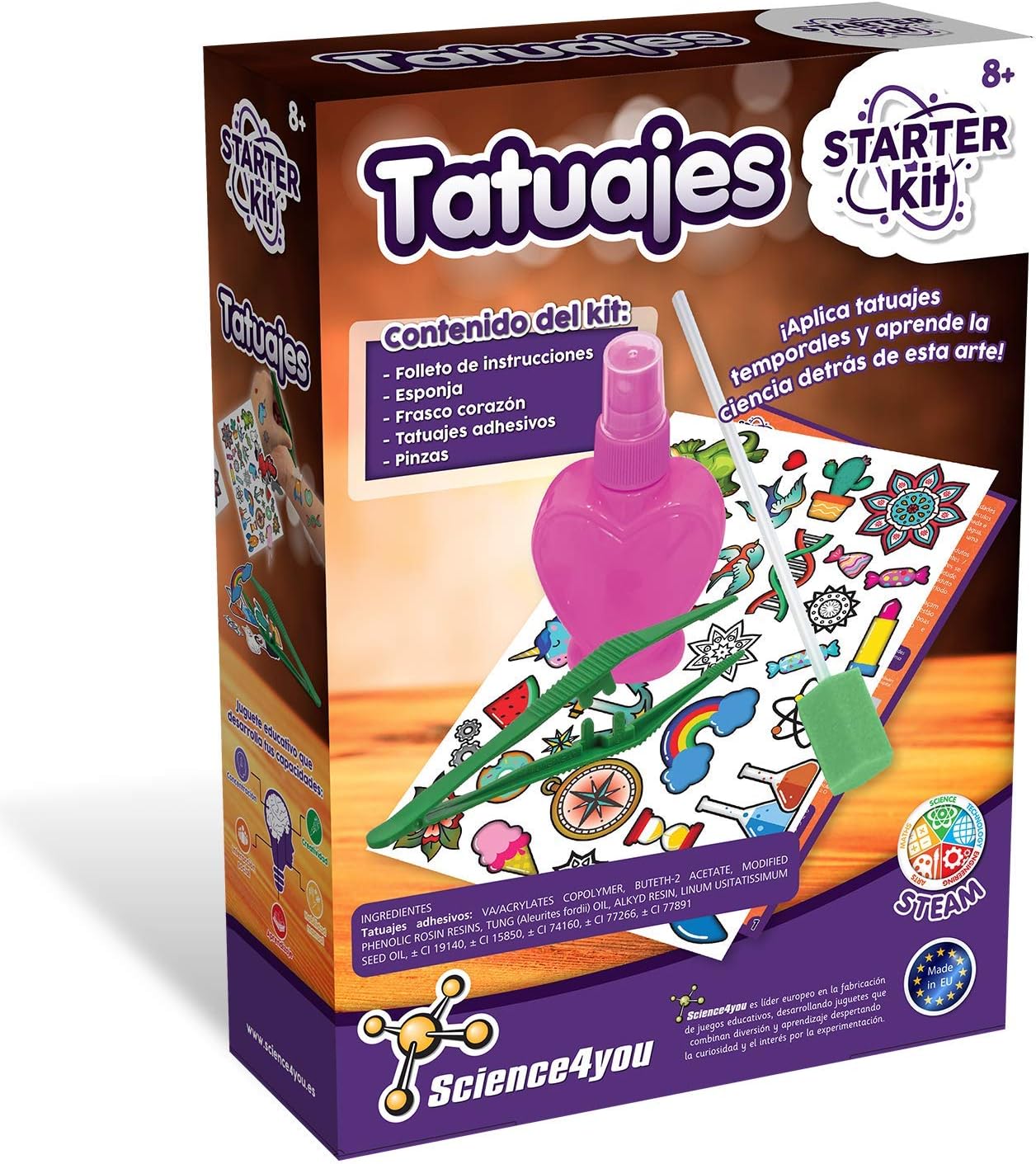 Science4you Tattoo Starter Kit