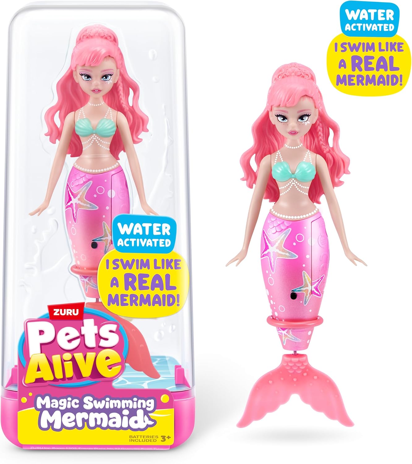 Zuru Pets Alive Magic Swimming Mermaid