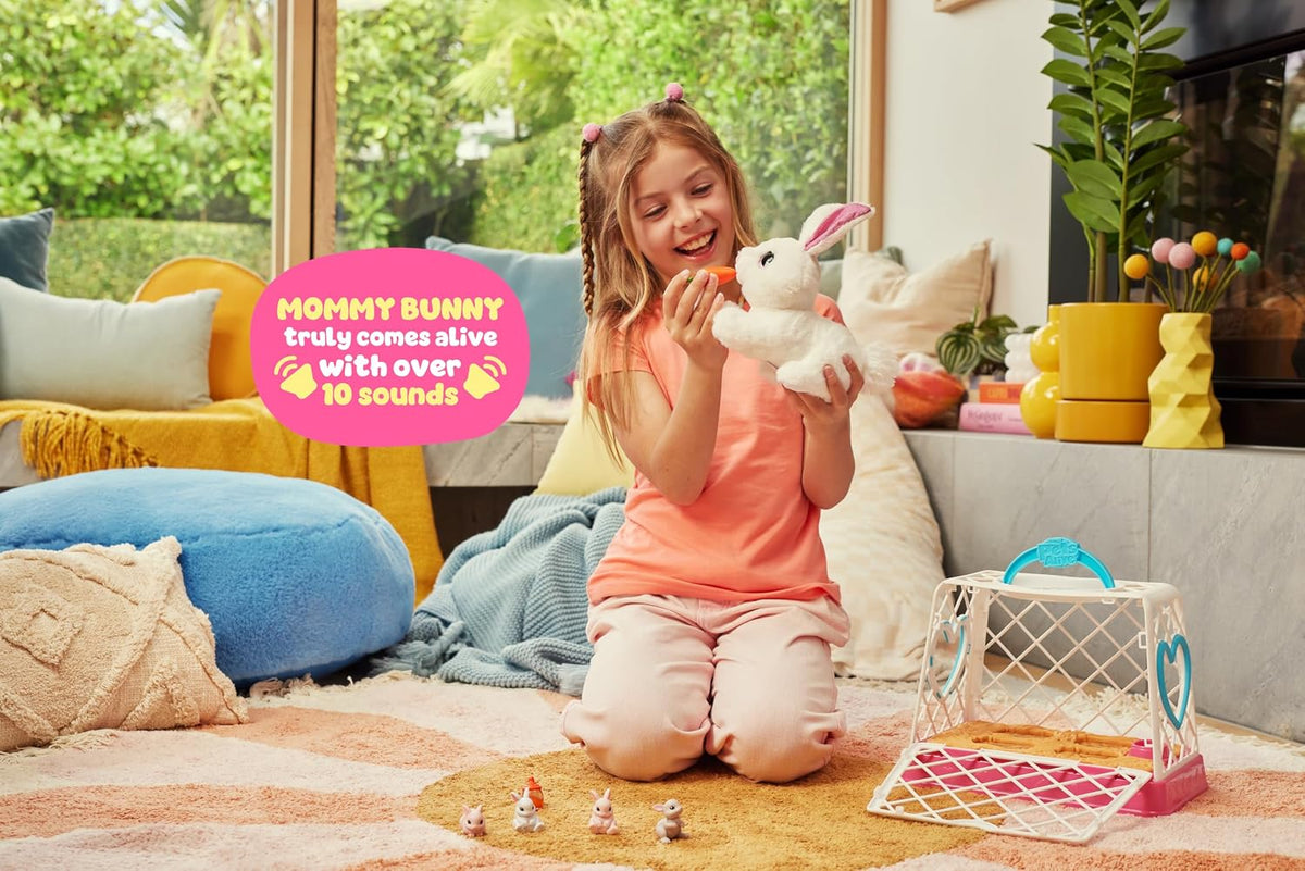 ZURU Pets Alive Mama Bunny & Baby Surprise 9554
