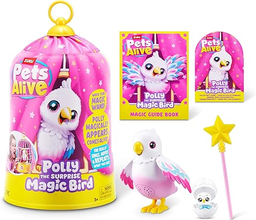 ZURU Pets Alive Polly Magic Bird 9561