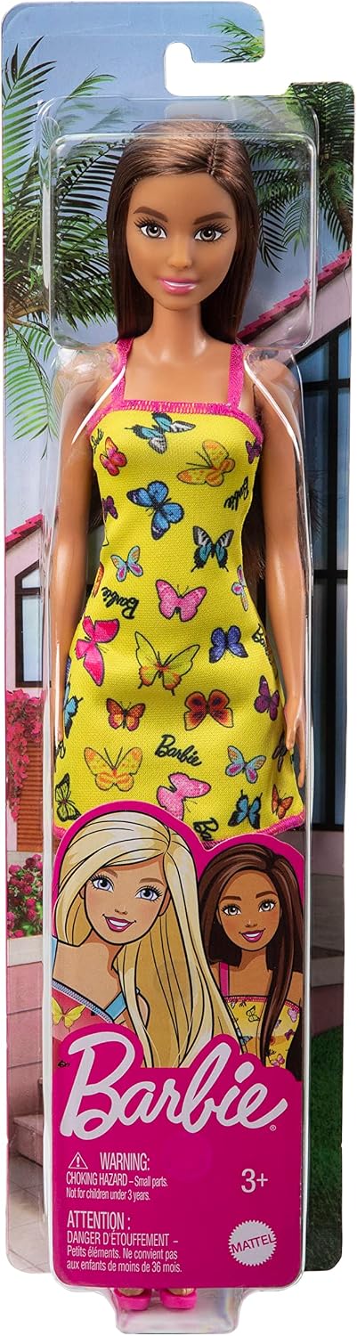 Barbie Butterfly Doll HBV08 – Yellow Butterfly Dress