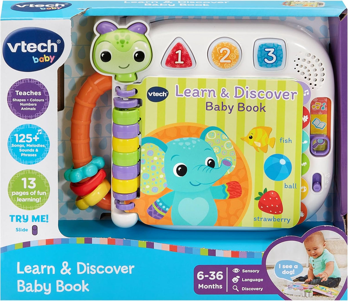VTech Learn & Discover Giraffe Book – Interactive Baby Book