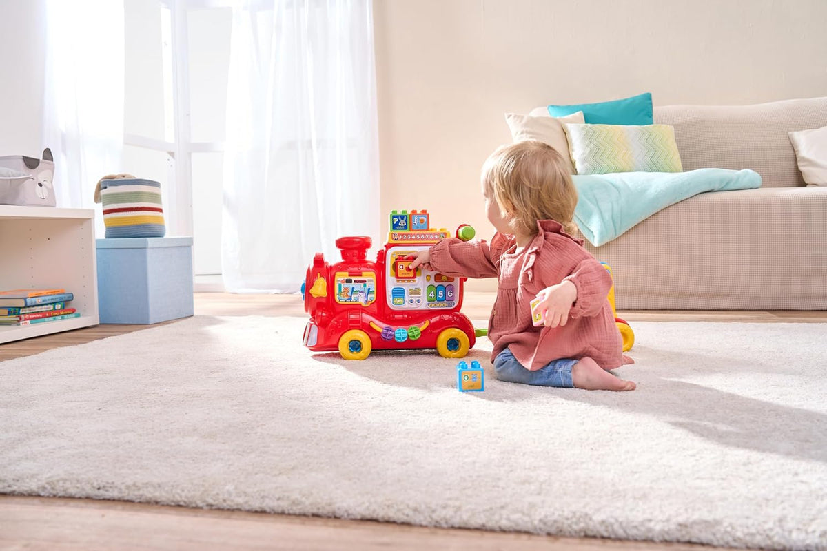 VTech 4-in-1 Alphabet Express – Ride-On & Learning Train