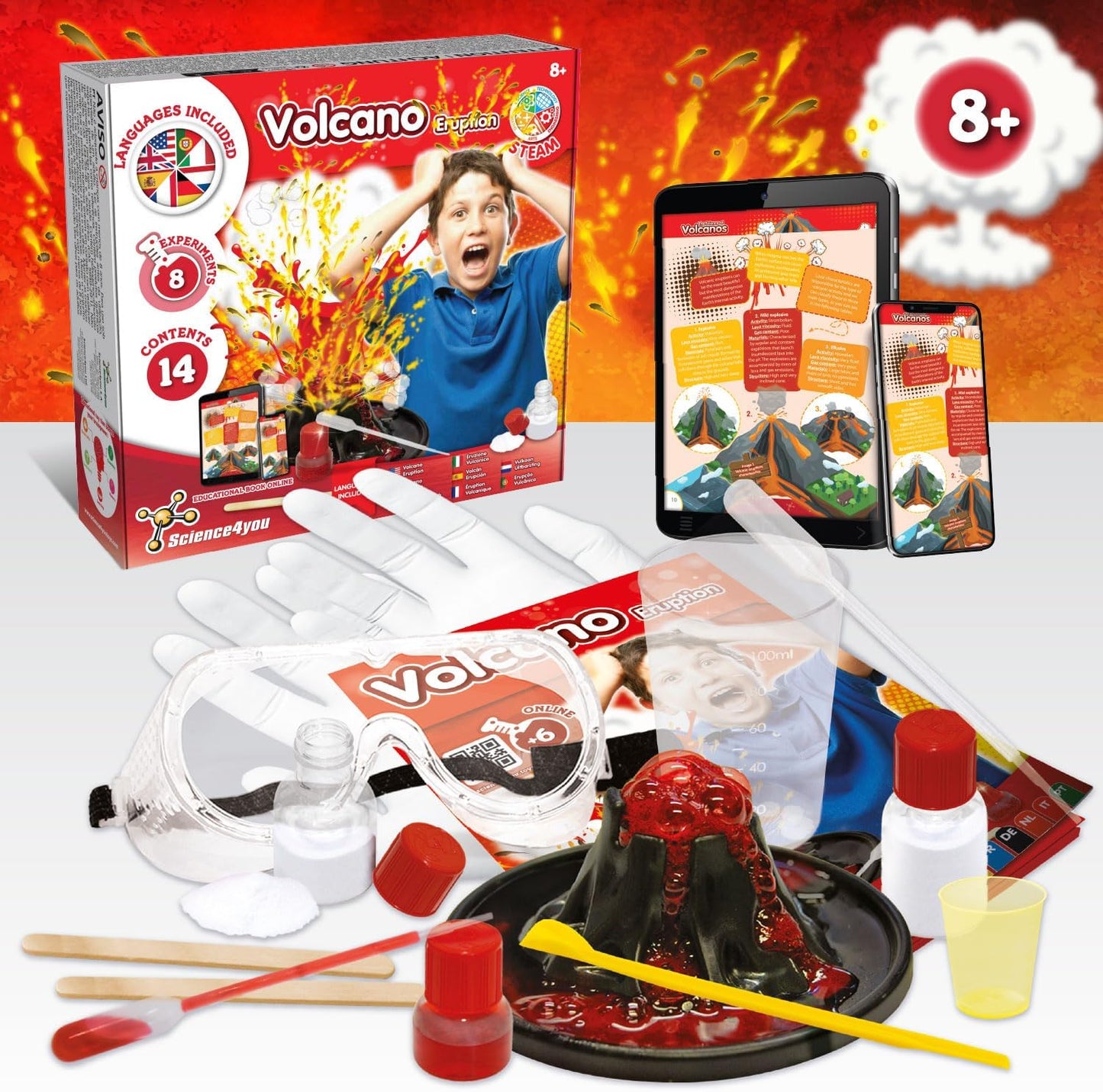 Science4you Volcano Eruption Set