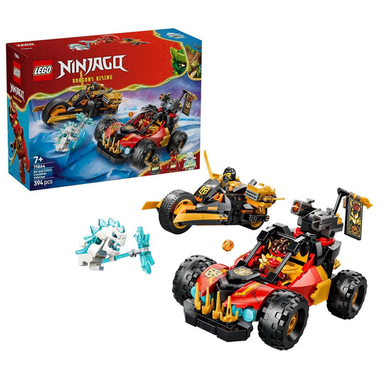 LEGO NINJAGO Kai & Cole’s Combiner Vehicles 71864 | 394 Pieces