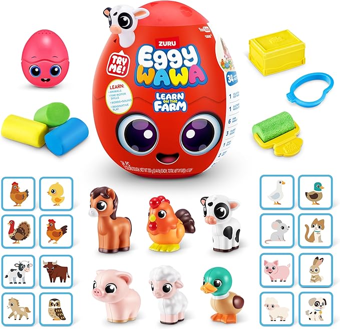 ZURU Eggy Wawa Learn on the Farm 15102