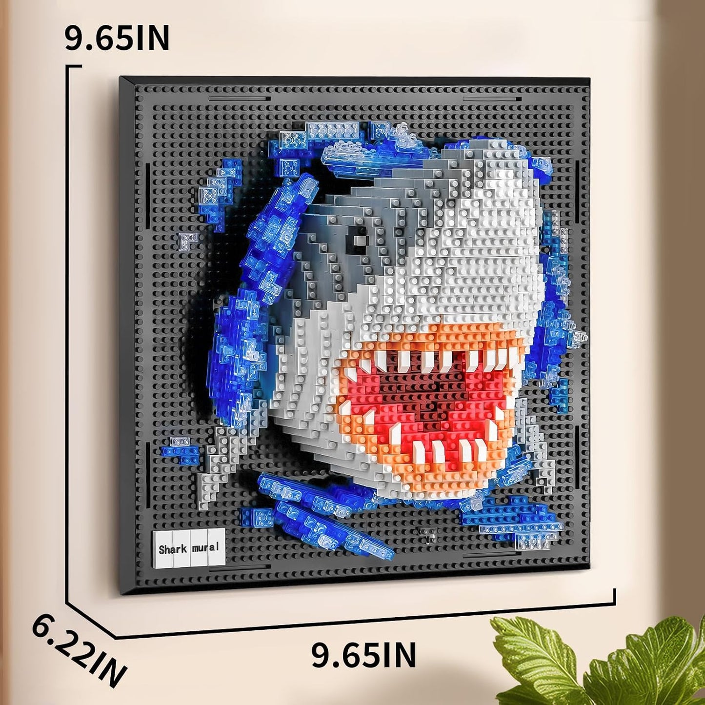 Shark Mural Lego 2166 Pieces