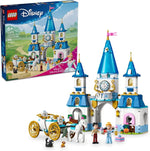 LEGO Disney Princess Cinderella’s Castle & Horse Carriage 43275 – 596 Pieces