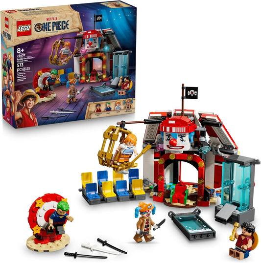 LEGO ONE PIECE Buggy the Clown’s Circus Tent 75637 – Anime Building Set, 573 Pieces
