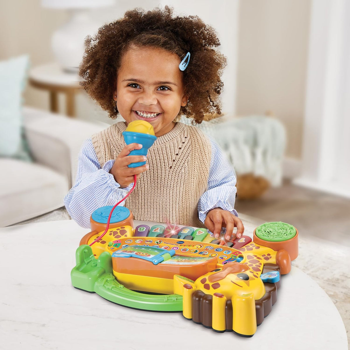 VTech Jungle Rock My Piano Giraffe – Interactive Musical Toy