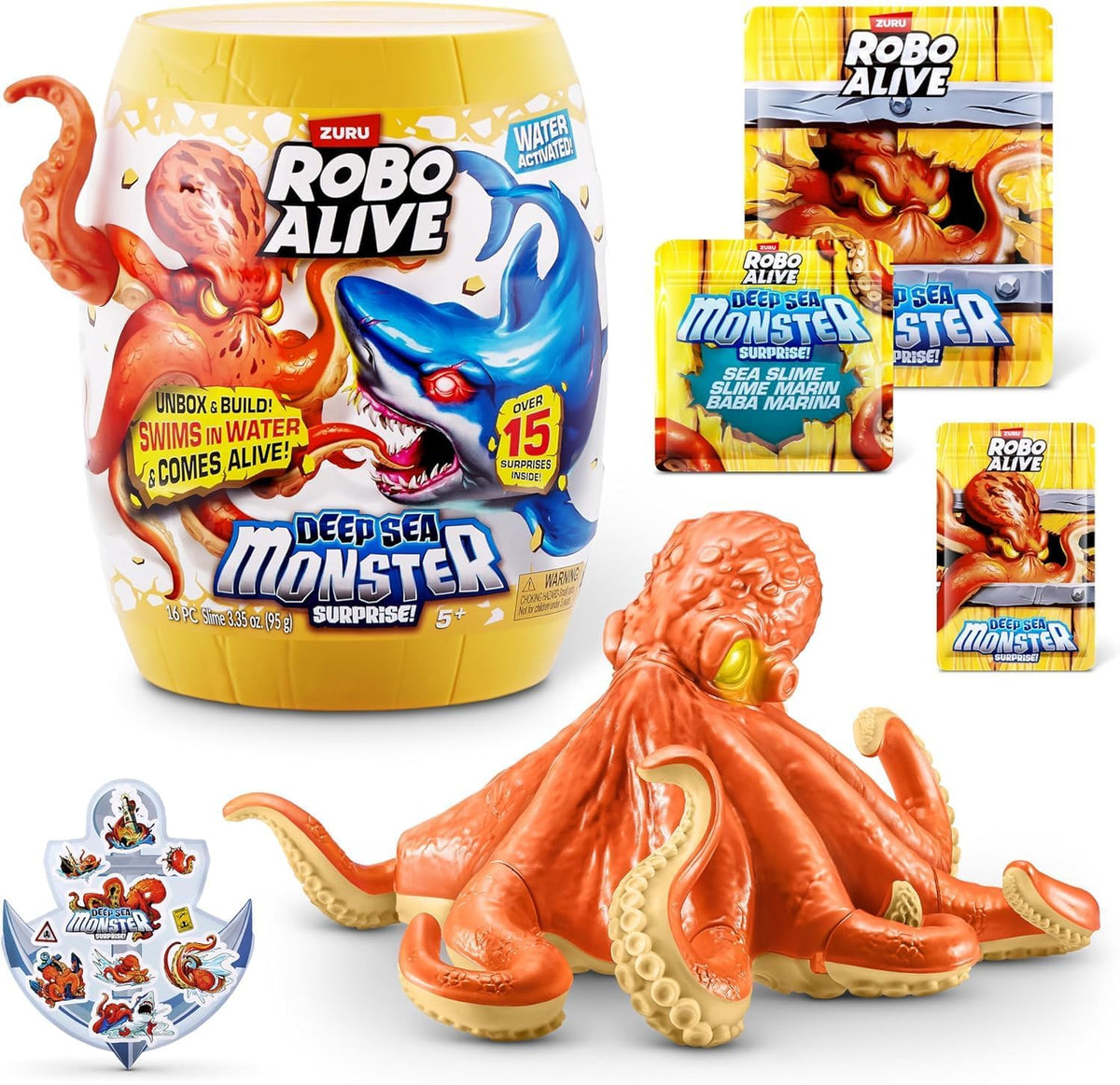 ZURU Robo Alive Deep Sea Monster Surprise 71155