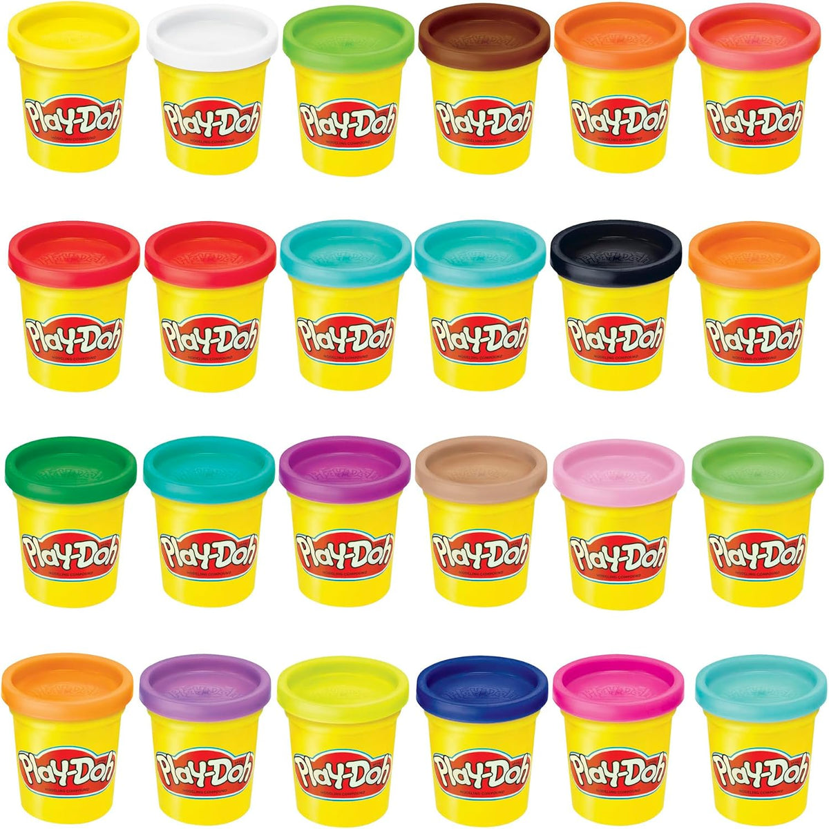 Play-Doh 24-Pack of Colors – 24 Cans