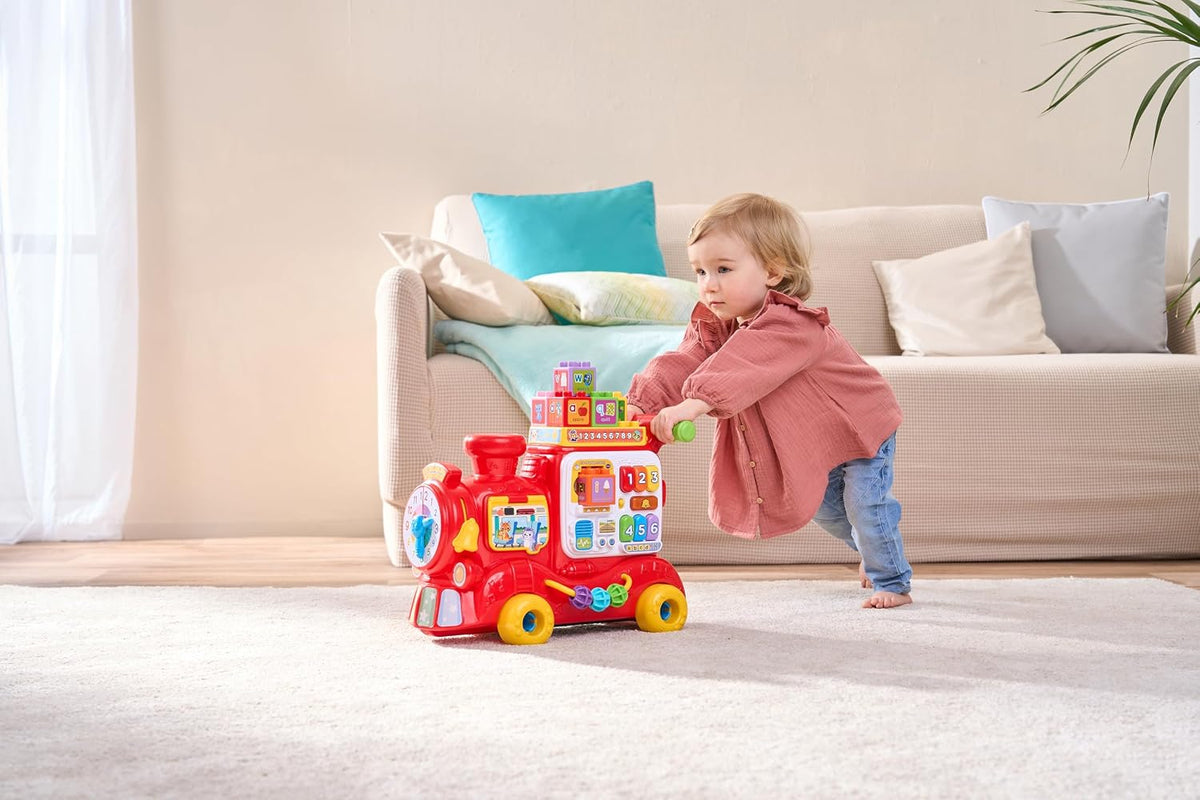 VTech 4-in-1 Alphabet Express – Ride-On & Learning Train