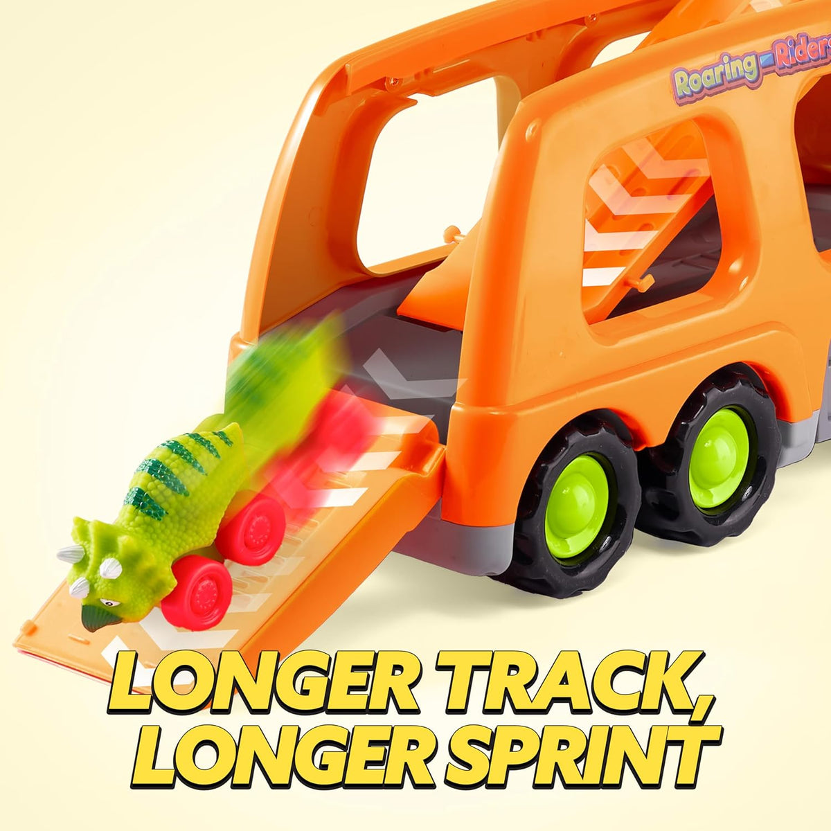 Dinosaur Carrier Truck 16561 – 6 Mini Dinosaur Cars