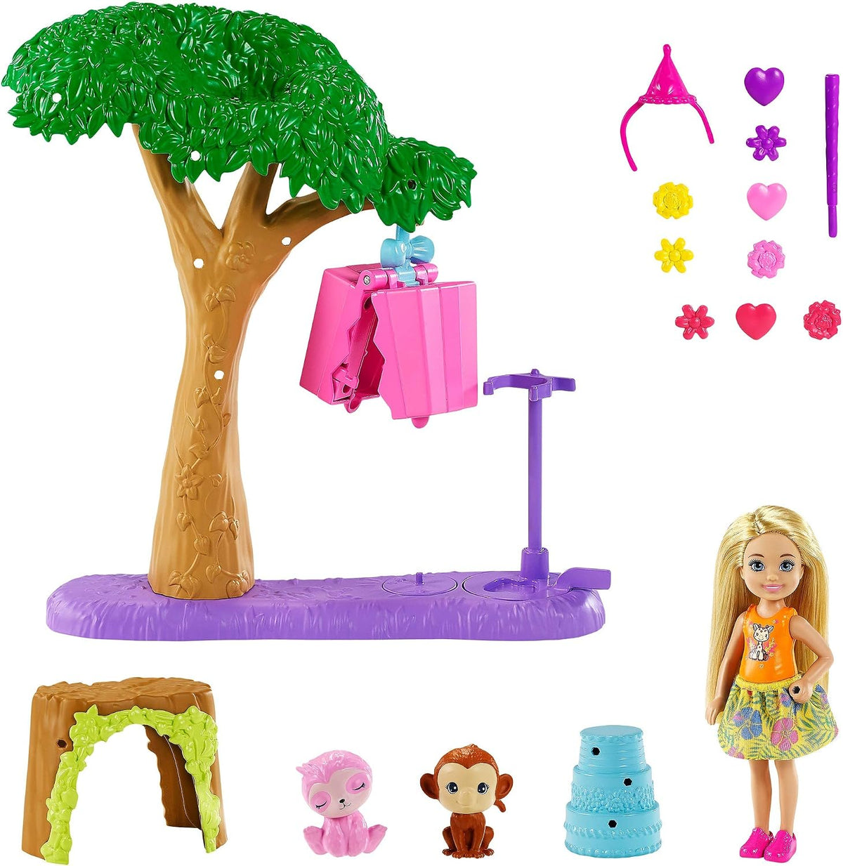 Barbie Chelsea The Lost Birthday Party Fun Playset GTM84 – Pinata Surprise