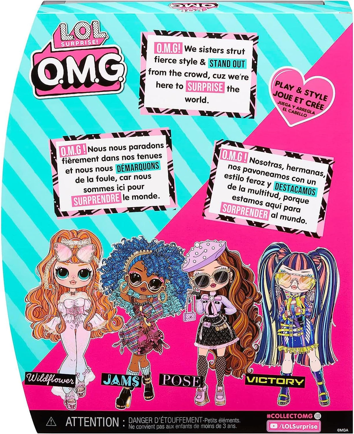 L.O.L. Surprise! O.M.G. Fashion Doll Series 8 – Assorted 591498