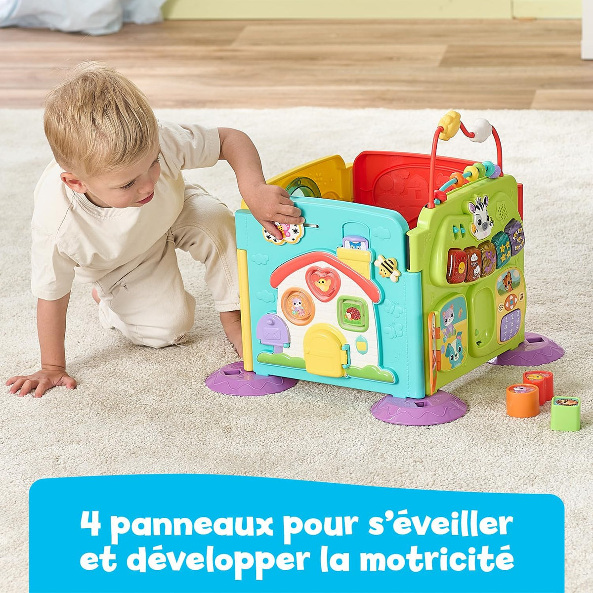 VTech Super Centre d’Activités Modulable – 3-in-1 Baby Activity Centre