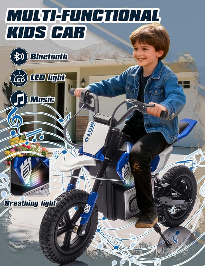 Electric Dirt Bike Ride-on