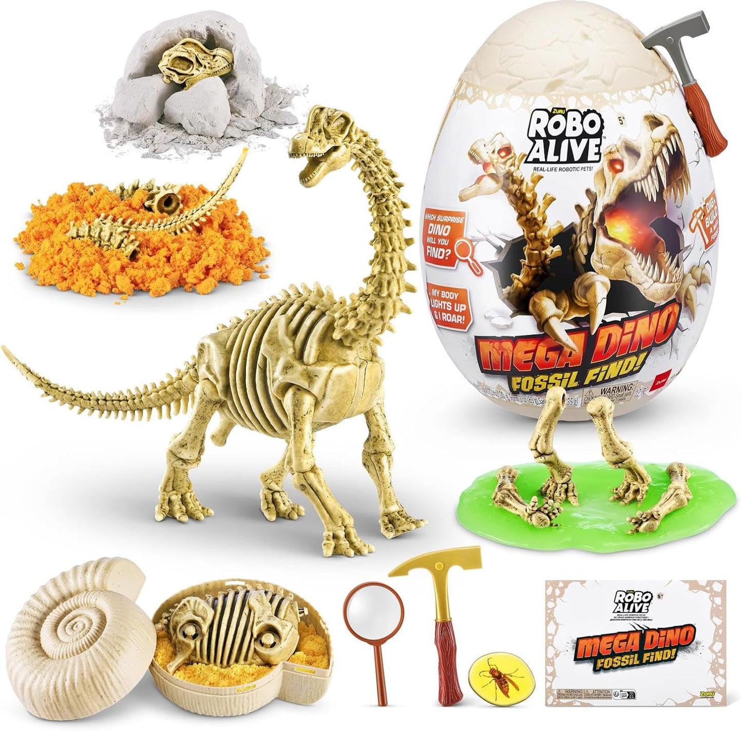 ZURU ROBO ALIVE "MEGA DINO FOSSIL FIND" Surprise!! Egg