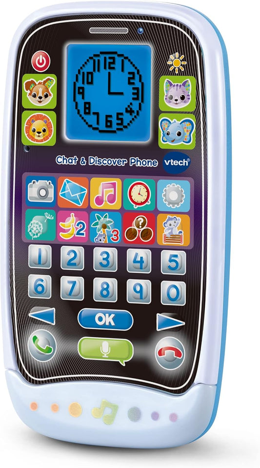 VTech Chat & Discover Phone 529203 – Interactive Learning Phone