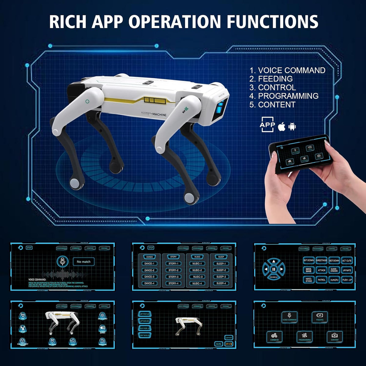 Smart Dog Robot – RC Programmable Robot Dog