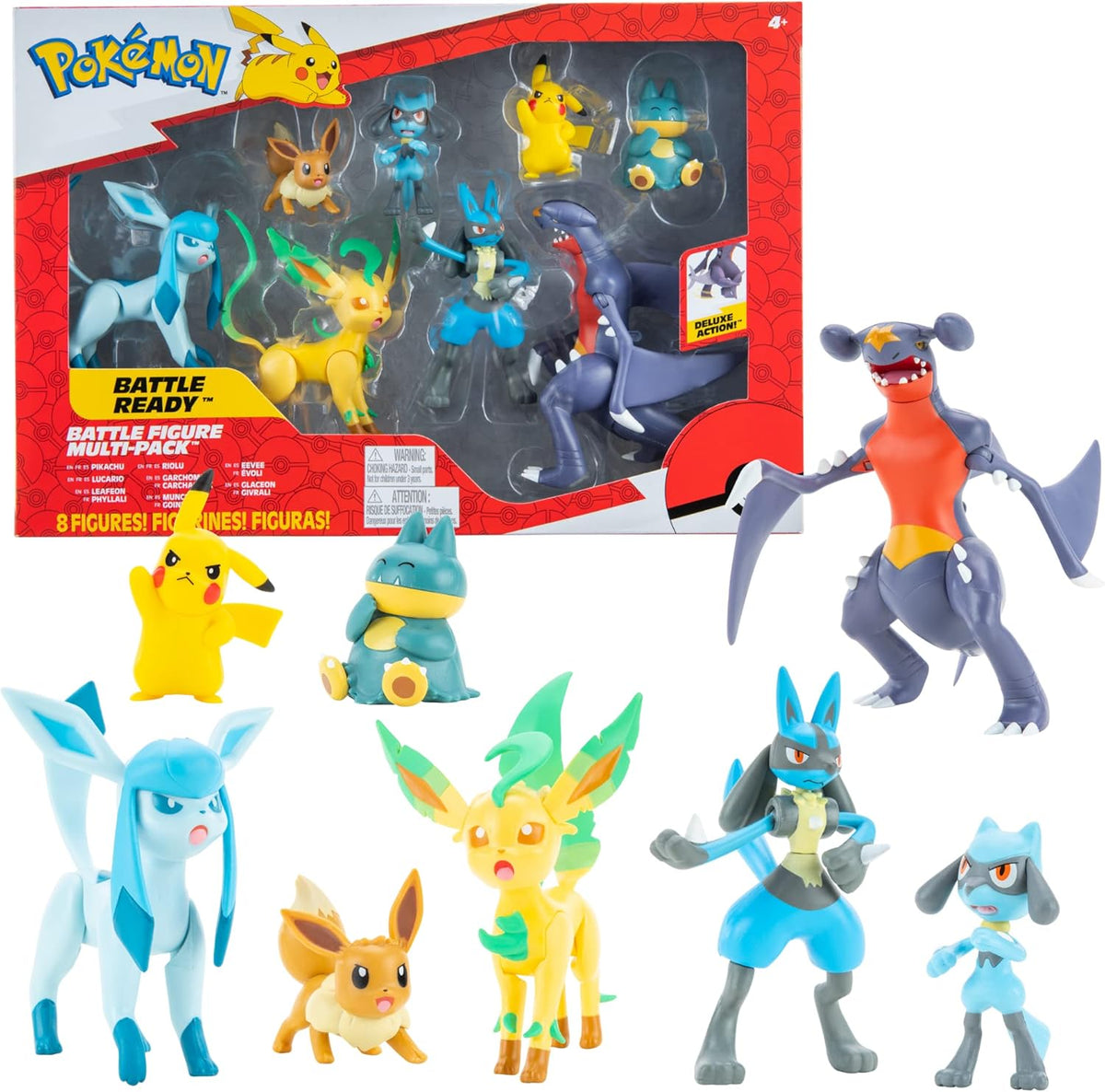 Pokémon Battle Ready 8-Figure Set – Sinnoh Region PKW2633