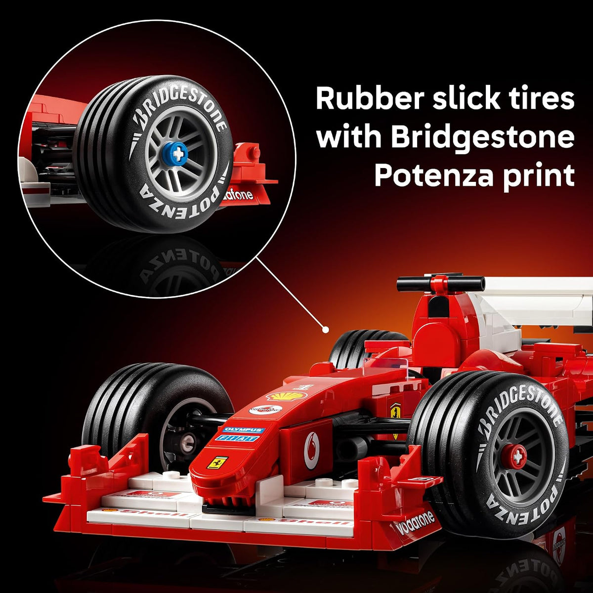 LEGO Icons Ferrari F2004 & Michael Schumacher 11375 | 735 Pieces