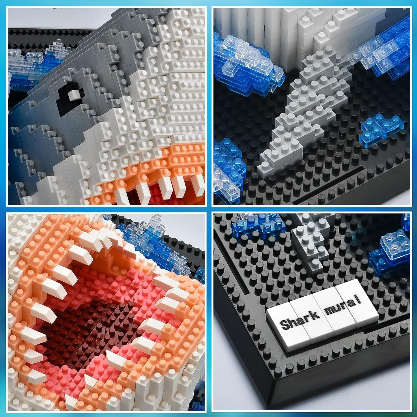 Shark Mural Lego 2166 Pieces