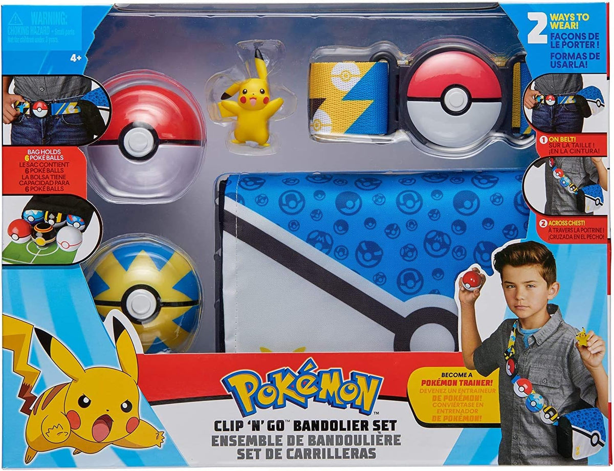 Pokémon Clip ’N’ Go Bandolier Set – Pikachu PKW0228