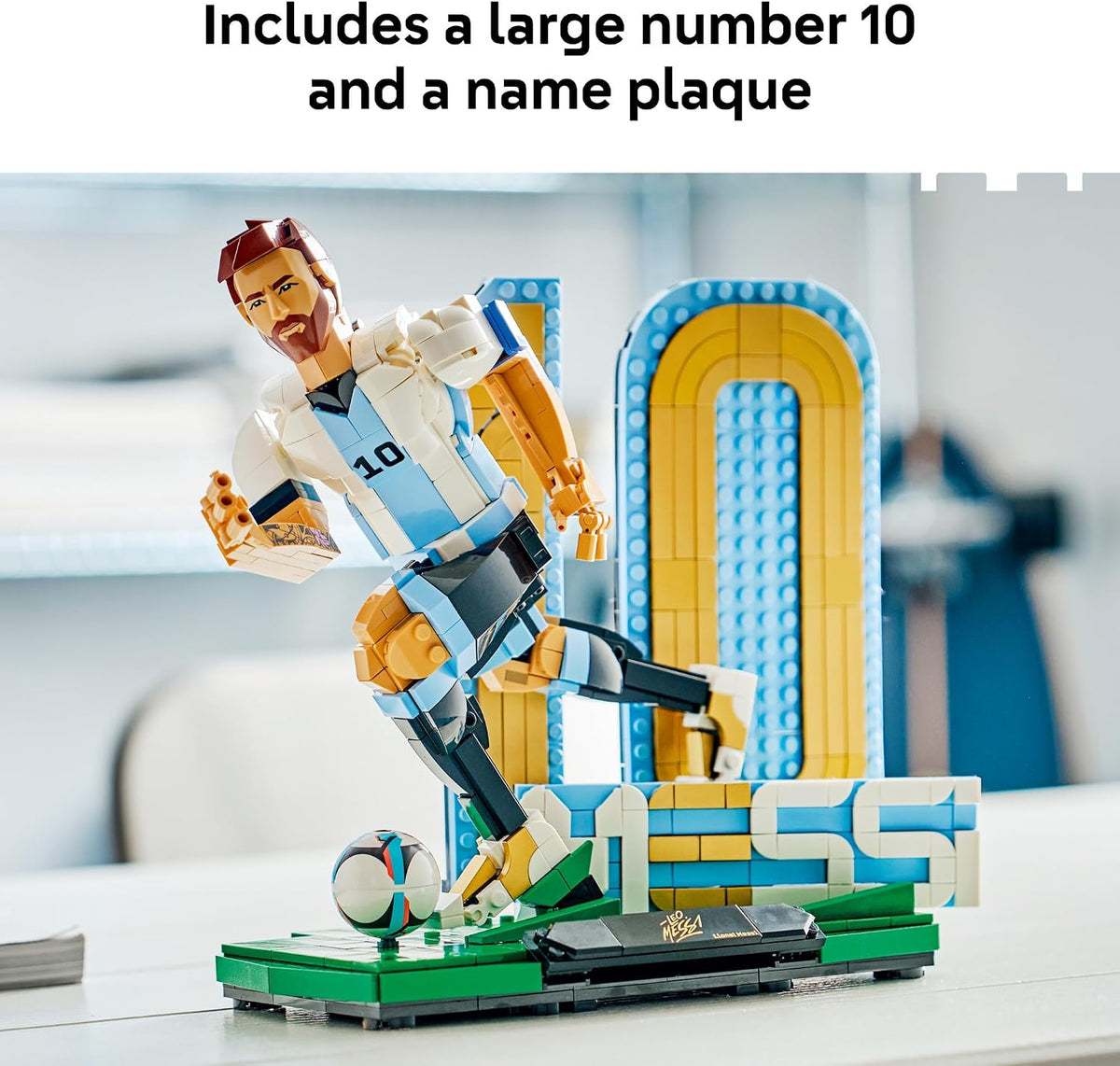 LEGO Editions Lionel Messi – Soccer Legend 43015 | 958 Pieces