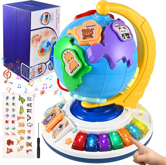 5-in-1 Interactive Light-Up Globe