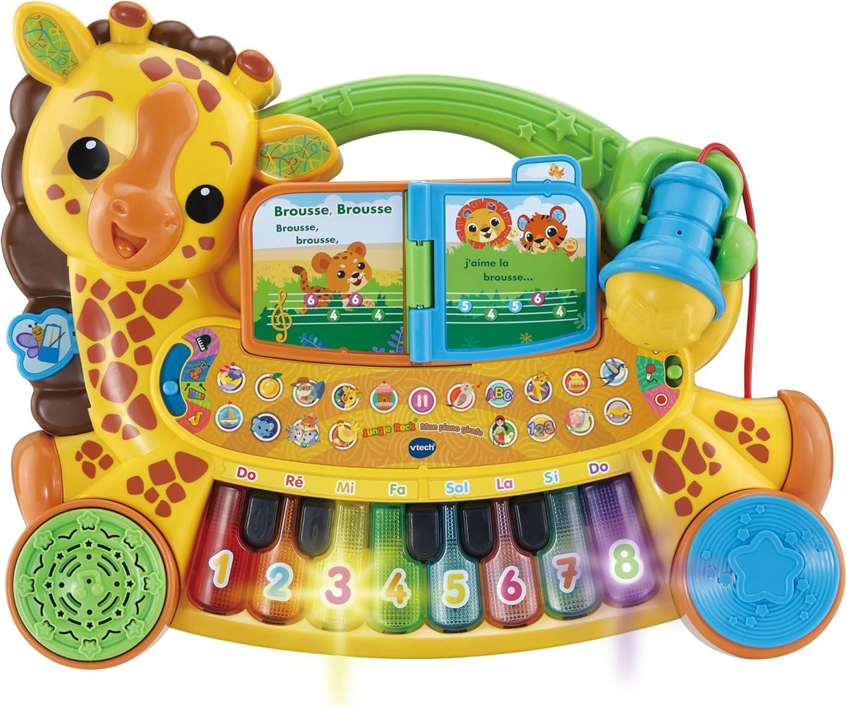 VTech Jungle Rock My Piano Giraffe – Interactive Musical Toy