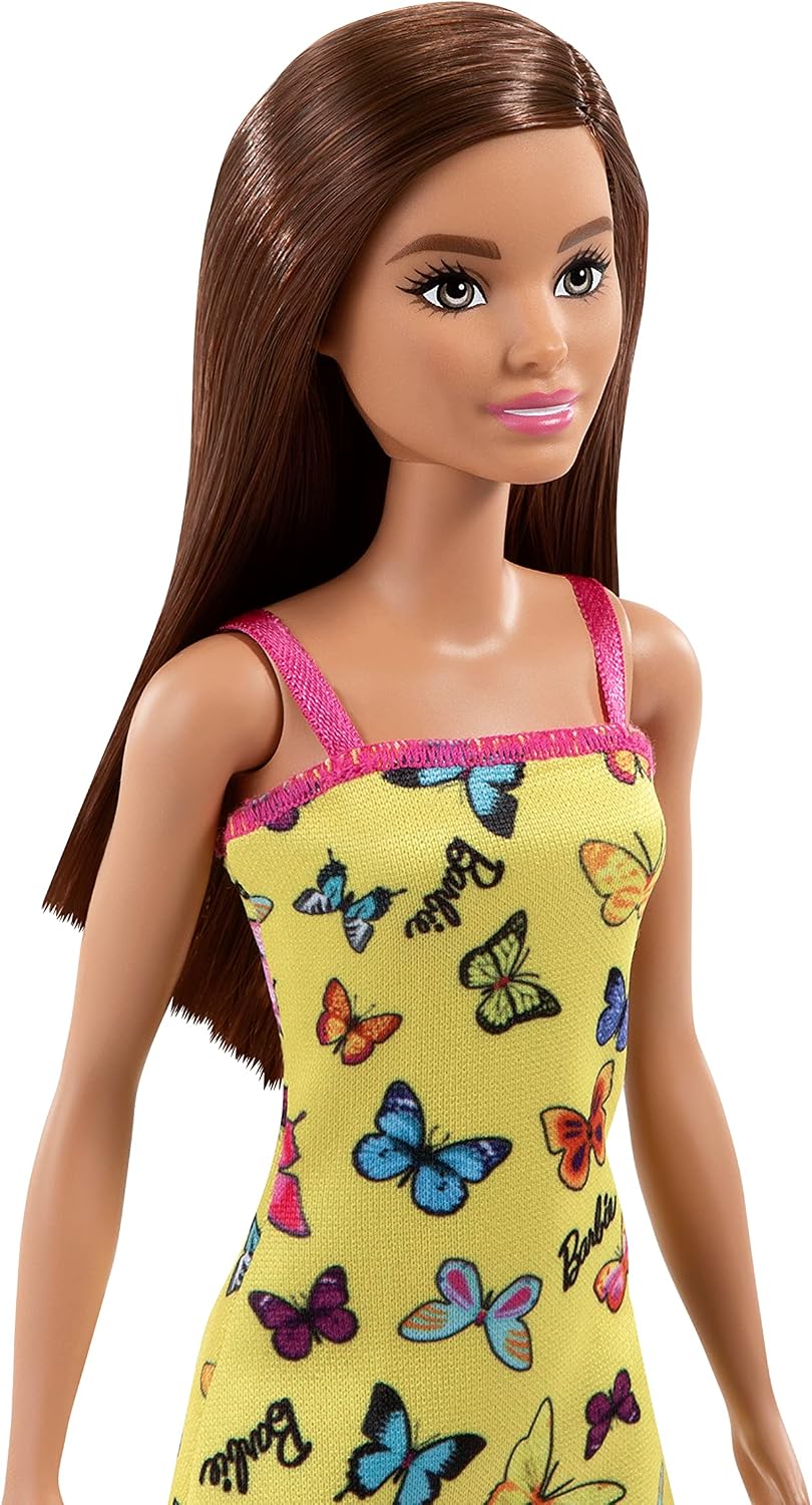 Barbie Butterfly Doll HBV08 – Yellow Butterfly Dress