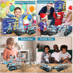 Building Blocks Robots Pro 5-in-1 Set with Remote Control and App remote 720pcs