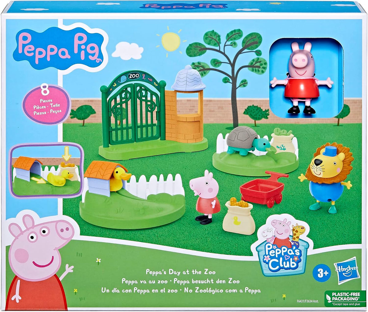 Hasbro Peppa Pig Peppa's Day at the Zoo – 2 Figures