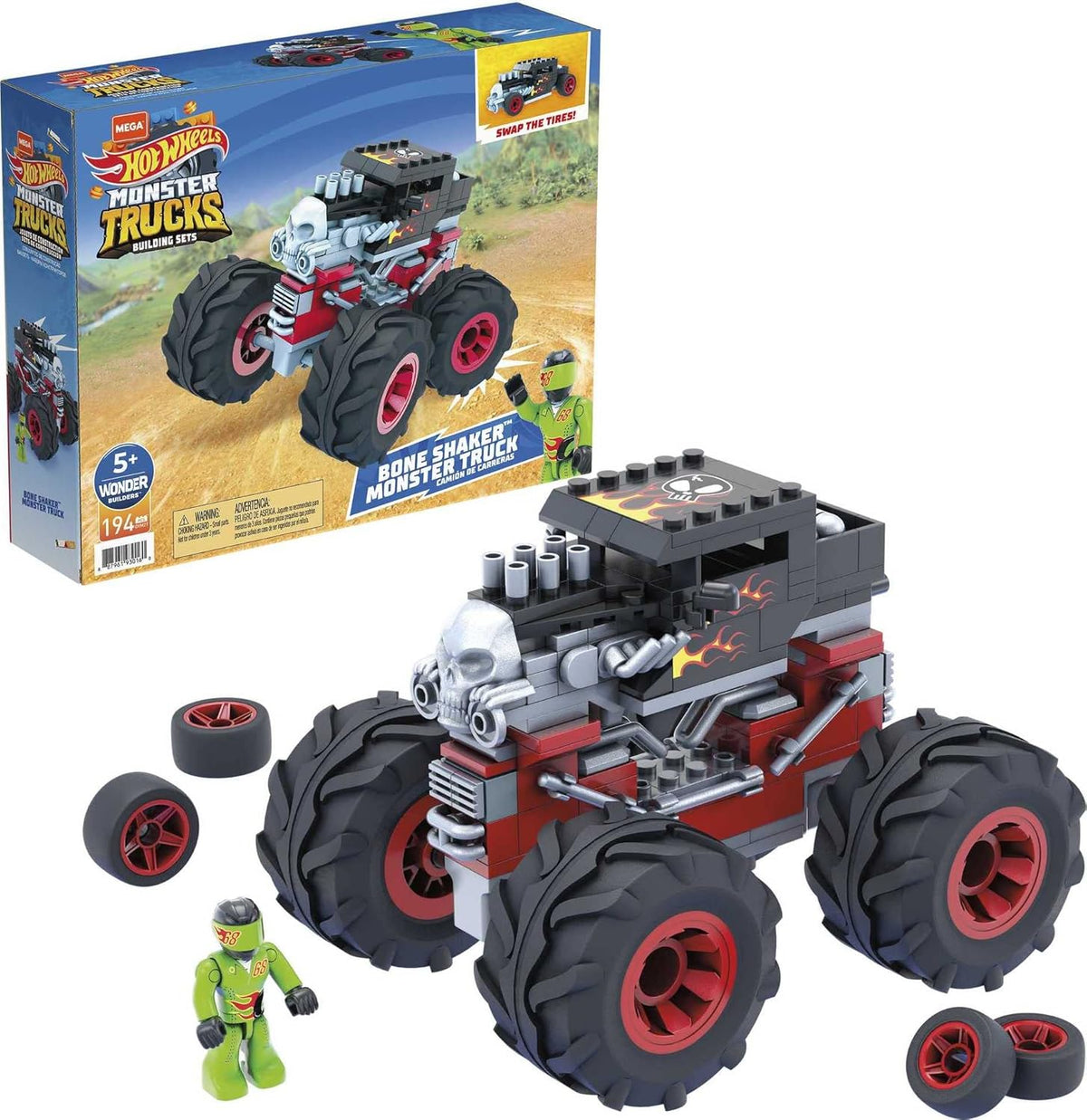 MEGA Mega Bone Shaker Monster Truck 194Pcs