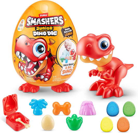 ZURU Smashers Junior Dino Dig Large Egg 74115
