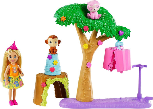 Barbie Chelsea The Lost Birthday Party Fun Playset GTM84 – Pinata Surprise