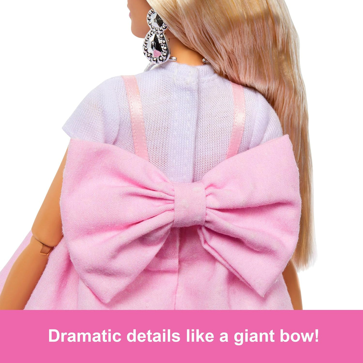 Barbie Deluxe Style Doll HYV27 – Barbiecore Bow Dress