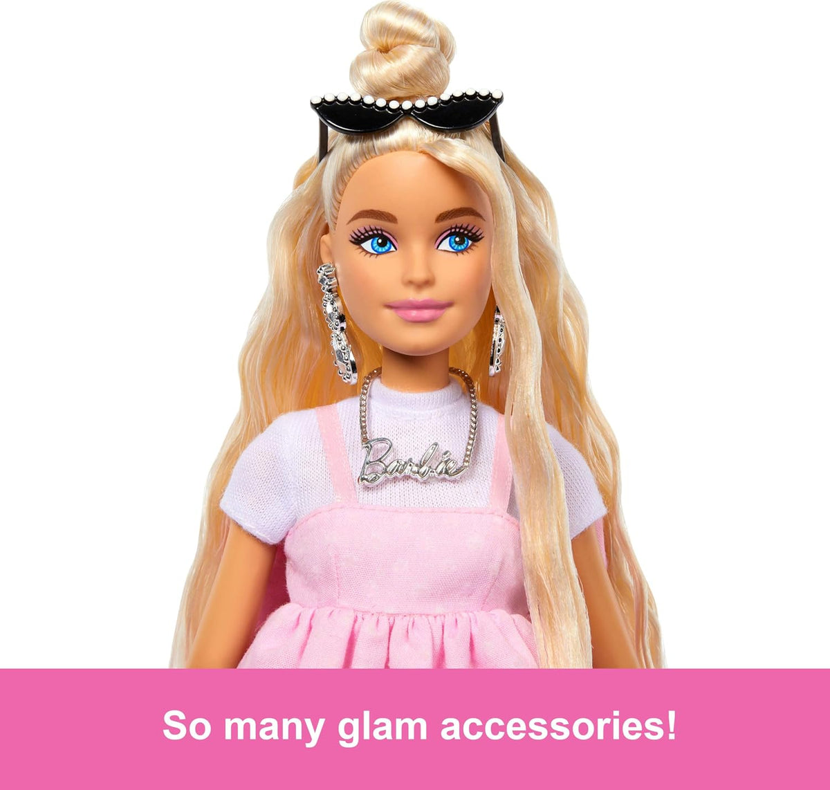 Barbie Deluxe Style Doll HYV27 – Barbiecore Bow Dress