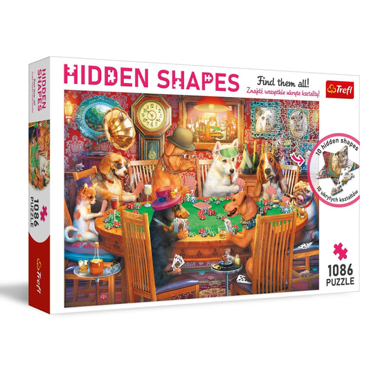 Trefl Hidden Shapes Game Night 10749 – 1086 Pieces
