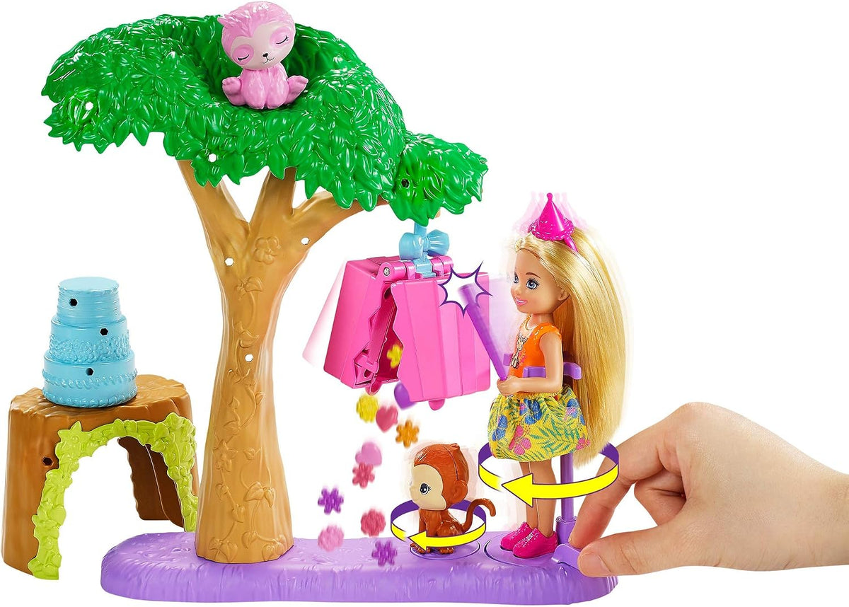 Barbie Chelsea The Lost Birthday Party Fun Playset GTM84 – Pinata Surprise