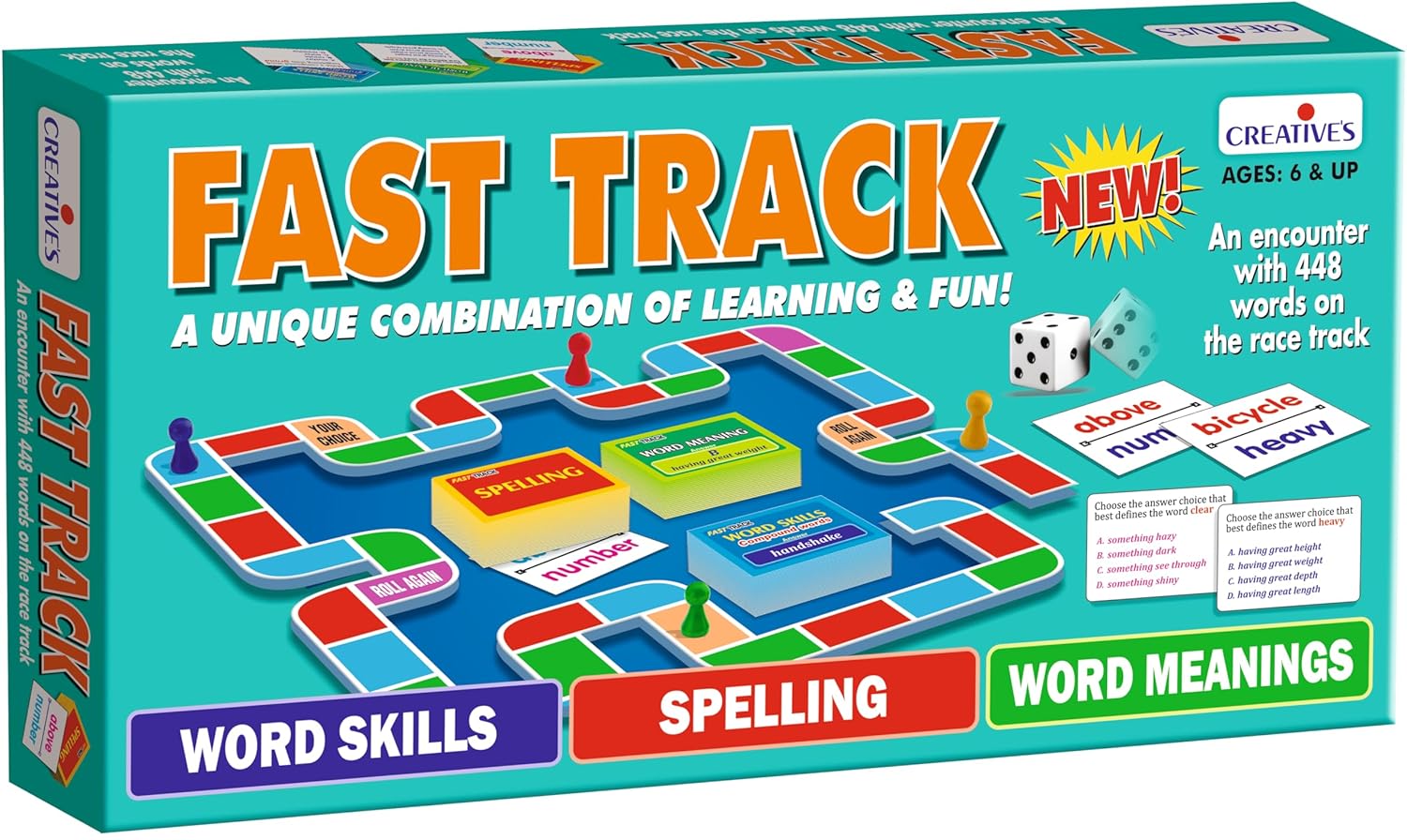 Creative's Fast Track – Fun Language Game for Kids