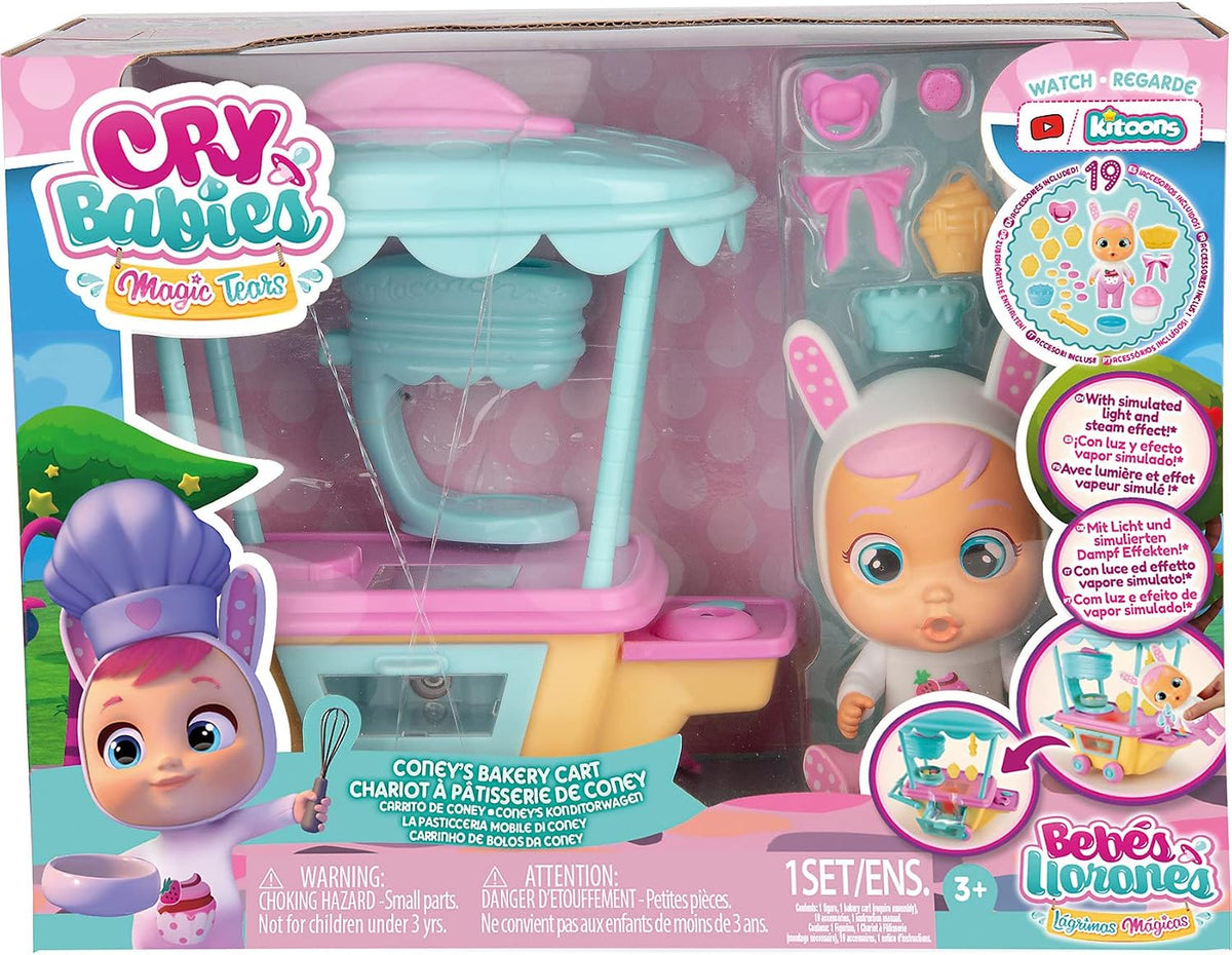 IMC Toys Cry Babies Magic Tears Coney's Bakery Cart