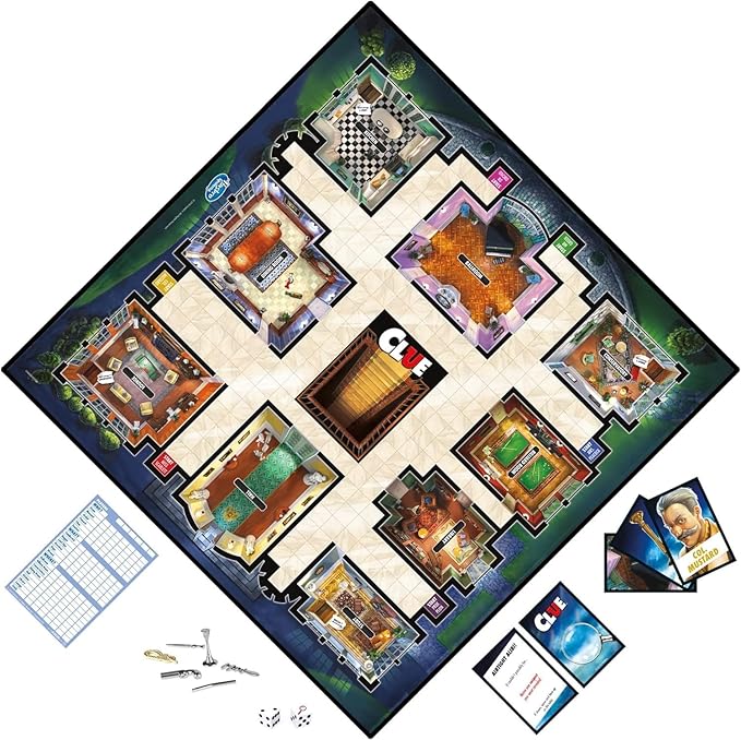 Hasbro Gaming Clue Game 2-6 players